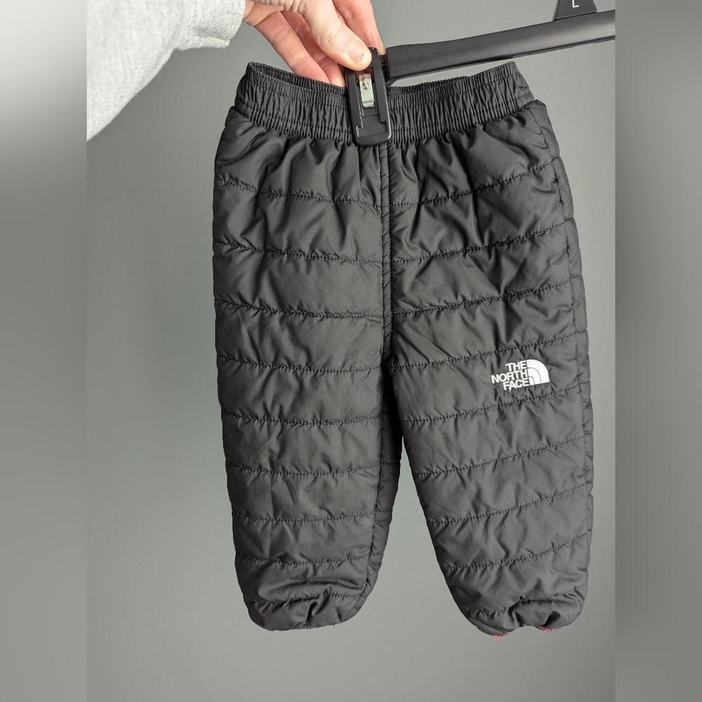The North Face Kids' Insulated Black Quilted Pants